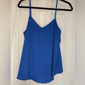 Topshop Blue Tank Top US 6/EU 38/UK 10